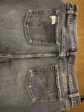 Terra & Sky Women's Blue Boot Cut Jeans